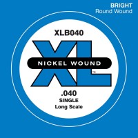 Zdjęcia - Struny DAddario Single XL Nickel Wound Bass 040 