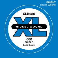 Zdjęcia - Struny DAddario Single XL Nickel Wound Bass 080 