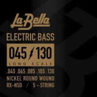 Струни La Bella RX Nickel Plated 5-String Bass 45-130 