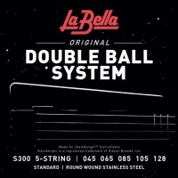 Zdjęcia - Struny La Bella Double Ball Steinberger Bass 5-Strings 45-128 