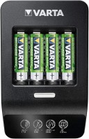 Фото - Зарядка для акумуляторної батарейки Varta LCD Ultra Fast Plus Charger + 4xAA 2100 mAh 