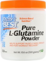 Zdjęcia - Aminokwasy Doctors Best Pure L-Glutamine Powder 300 g 