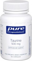 Фото - Амінокислоти Pure Encapsulations Taurine 500 mg 60 cap 
