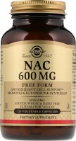 Фото - Амінокислоти SOLGAR NAC 600 mg 30 cap 