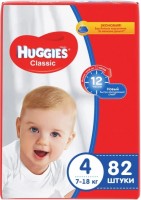 Фото - Підгузки Huggies Classic 4 / 82 pcs 