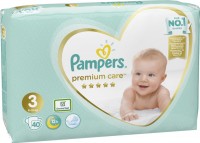 Pielucha Pampers Premium Care 3 / 40 pcs 