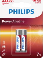 Фото - Акумулятор / батарейка Philips Power Alkaline  2xAAA