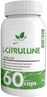 Фото - Амінокислоти NaturalSupp L-Citrulline 500 mg 60 cap 