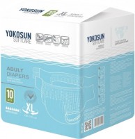 Фото - Підгузки Yokosun Softcare Diapers XL / 10 pcs 