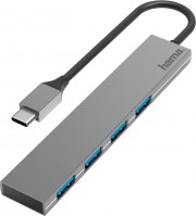 Кардридер / USB-хаб Hama H-200101 