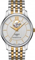 Фото - Наручний годинник TISSOT Tradition Powermatic 80 Open Heart T063.907.22.038.00 