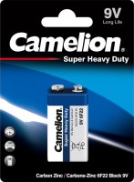 Фото - Акумулятор / батарейка Camelion Super Heavy Duty 1xKrona Blue 