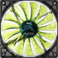Zdjęcia - Chłodzenie Aerocool Shark Fan 12cm Green 