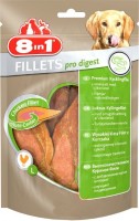 Karm dla psów 8in1 Fillets Pro Dental Chicken 80 g 