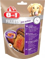Karm dla psów 8in1 Fillets Pro Active Chicken Snack 80 g 