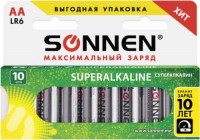 Фото - Акумулятор / батарейка SONNEN Super Alkaline  10xAA