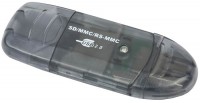 Кардридер / USB-хаб Gembird FD2-SD-1 