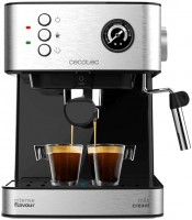 Zdjęcia - Ekspres do kawy Cecotec Power Espresso 20 Professionale stal nierdzewna