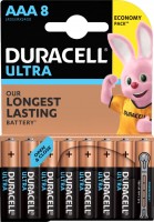 Фото - Акумулятор / батарейка Duracell  8xAAA Ultra MX2400