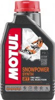 Фото - Моторне мастило Motul Snowpower Synth 2T 1 л