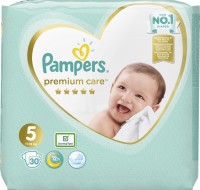 Фото - Підгузки Pampers Premium Care 5 / 30 pcs 