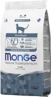 Корм для кішок Monge Speciality Line Monoprotein Sterilised Trout  1.5 kg