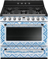 Плита Smeg Divina Cucina TR90DGM9 синій