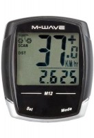 Licznik rowerowy / prędkościomierz M-Wave M12 