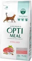 Karma dla kotów Optimeal Adult Sterilised with Beef  1.5 kg