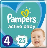 Фото - Підгузки Pampers Active Baby 4 / 25 pcs 