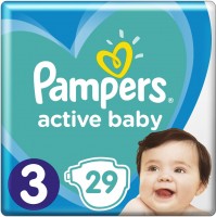 Zdjęcia - Pielucha Pampers Active Baby 3 / 29 pcs 