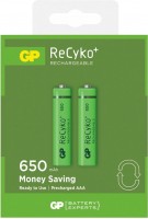 Акумулятор / батарейка GP Recyko 2xAAA 650 mAh 