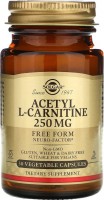 Фото - Спалювач жиру SOLGAR Acetyl-L-Carnitine 250 mg 30 cap 30 шт