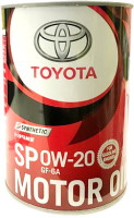 Zdjęcia - Olej silnikowy Toyota Motor Oil 0W-20 SP/GF-6A Synthetic 1 l