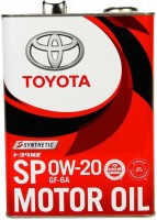 Фото - Моторне мастило Toyota Motor Oil 0W-20 SP/GF-6A Synthetic 4 л