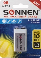 Фото - Акумулятор / батарейка SONNEN Alkaline 1xKrona 