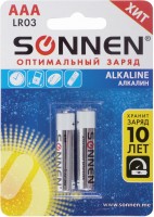 Фото - Акумулятор / батарейка SONNEN Alkaline  2xAAA