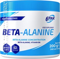 Aminokwasy 6Pak Nutrition Beta-Alanine 200 g 