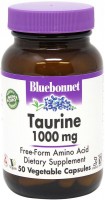 Фото - Амінокислоти Bluebonnet Nutrition Taurine 1000 mg 50 cap 