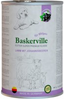 Zdjęcia - Karm dla psów Baskerville Dog Can with Lamm Mit Johannisbeeren 