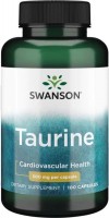 Амінокислоти Swanson Taurine 500 mg 100 cap 