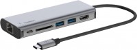 Zdjęcia - Czytnik kart pamięci / hub USB Belkin Connect USB-C 6-in-1 Multiport Adapter 