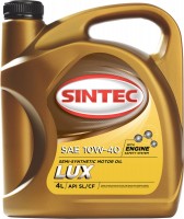 Фото - Моторне мастило Sintec Lux 10W-40 4 л