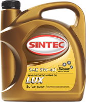 Фото - Моторне мастило Sintec Lux 5W-40 5 л