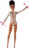 Фото - Лялька Barbie Rhythmic Gymnast Brunette GTW37 