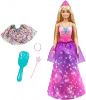 Lalka Barbie Dreamtopia 2 in 1 Princess to Mermaid Fashion Transformation GTF92 