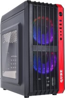 Zdjęcia - Obudowa QUBE QB43M RGB czarny