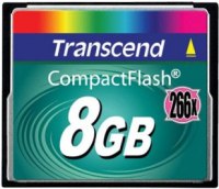 Zdjęcia - Karta pamięci Transcend CompactFlash 266x 8 GB