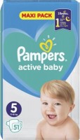Pielucha Pampers Active Baby 5 / 51 pcs 