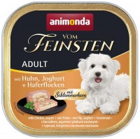 Zdjęcia - Karm dla psów Animonda Vom Feinsten Adult Chicken/Yogurt/Oat Flakes 32 szt.